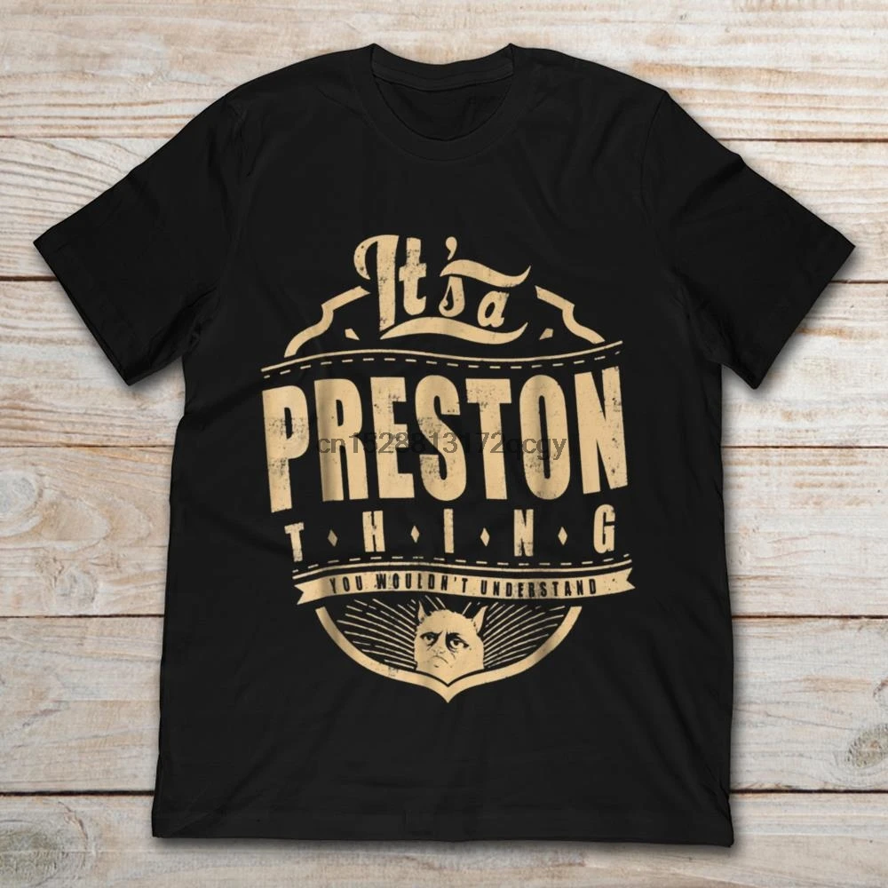 Бренд It A Preston That You would assure t-shirt 2019 Мужская футболка с коротким рукавом | одежда