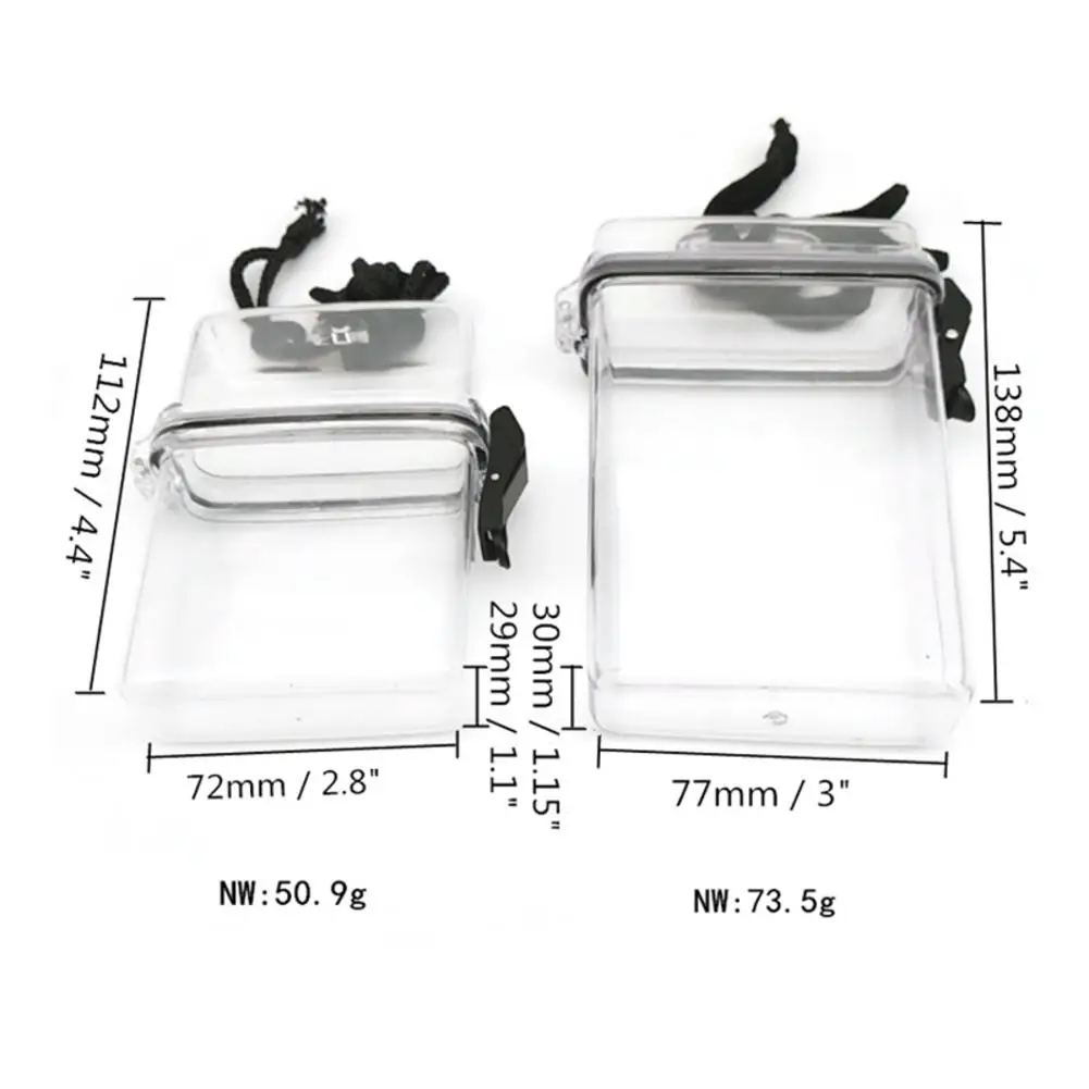 Съемный прозрачный чехол для сигарет INS Wind портативный персональный