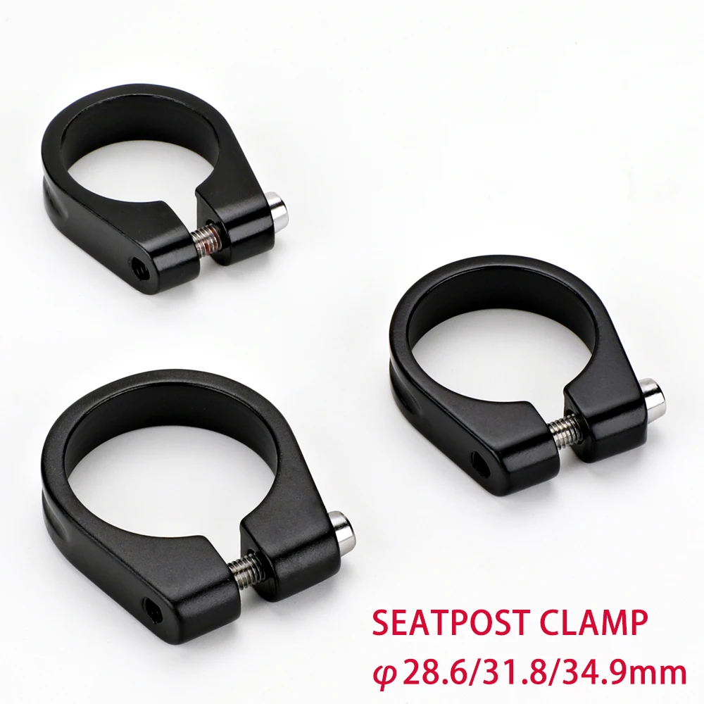 Bicycle Seatpost Clamp 28.6mm 31.8mm 34.9mm Aluminum Quick Release Road Bike MTB Mountain Bicycle Seat Post bike seatpost clamp bike seatpost