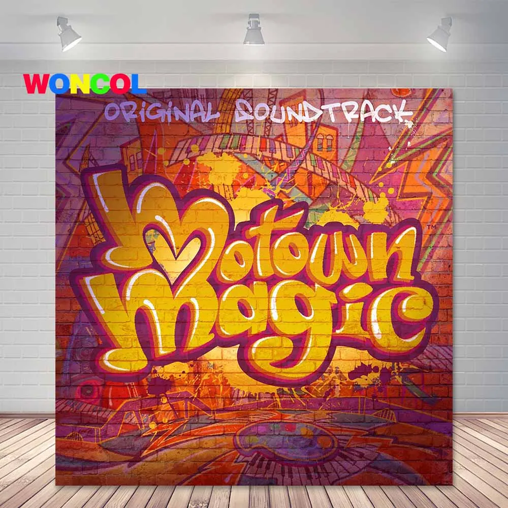 Woncol Motown Волшебная фотография Фон детский день рождения 90-х хип-хоп фото фон