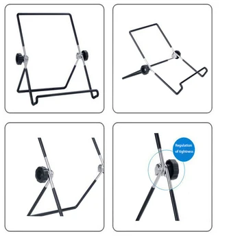 

Adjustable Desk Tablet Holder Folding Cell Phone Stand Universal Non-slip Smartphone Bracket