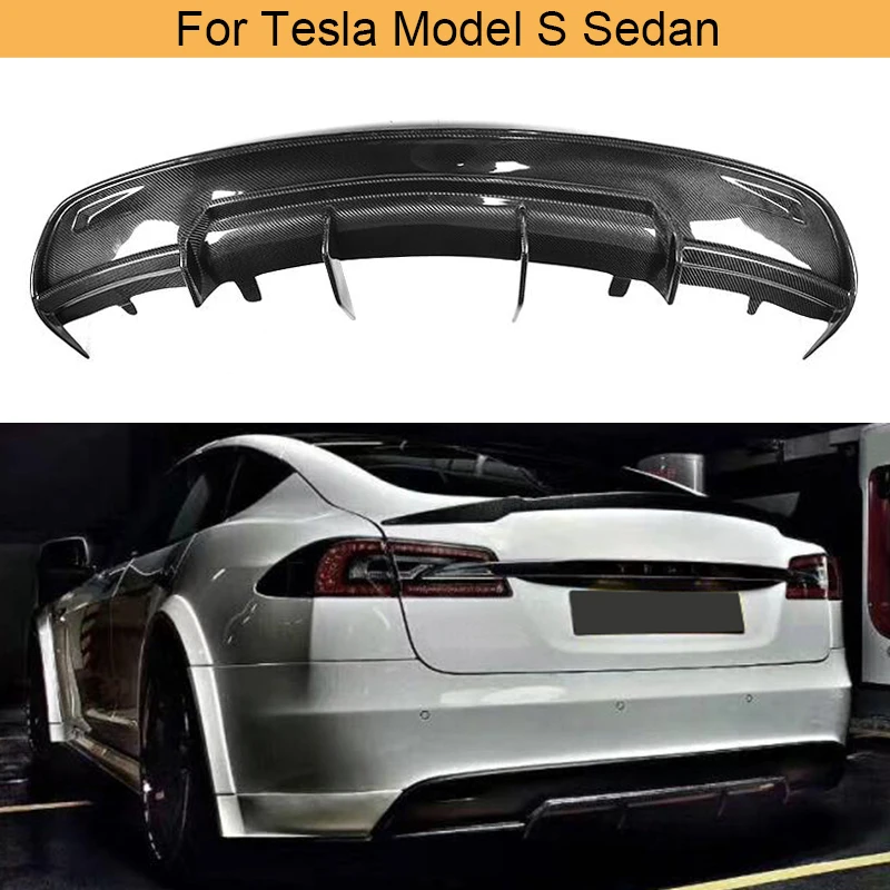 

Диффузор для заднего бампера Tesla Model S Sedan 4 Door 2012-2015