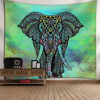 

Digital printed elephant India Tapestry