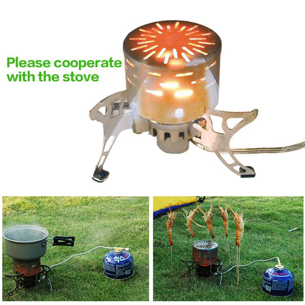 Outdoor Camping Picnic Cookout Hiking Stove Far Infrared Heating Cover Barbecue BBQ Cover Heater Camping Equipment