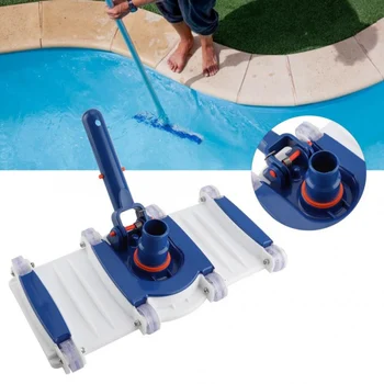 

Protable New Luxury In-Ground Swimming Pool Vacuum Suction Head On Wheels Summer Must Pool Cleaning Accessories Family Essential