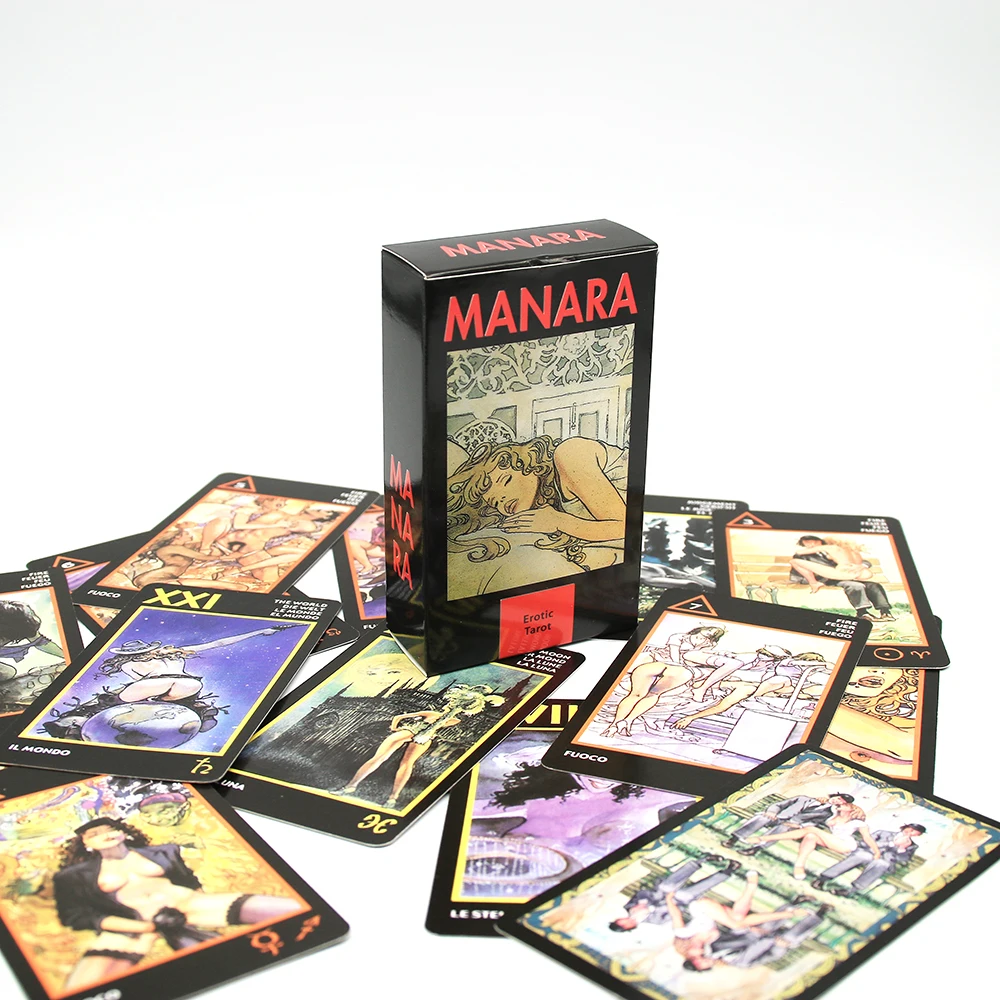 Эротические карты Таро манары 22 Major Arcana 56 Minor Divinatory инструкции 78 card Tarot Deck пять