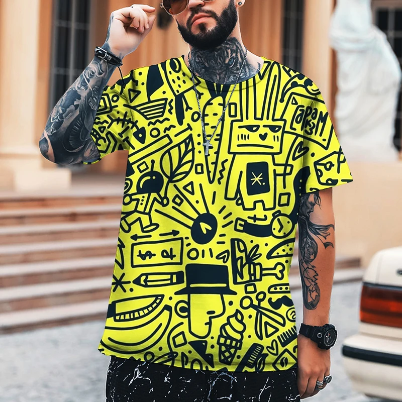 2022 New Design Men's Street Hip Hop Fashion T-shirt High Quality Leica Large Size Comfortable Brand Clothing - T-shirts - AliExpress