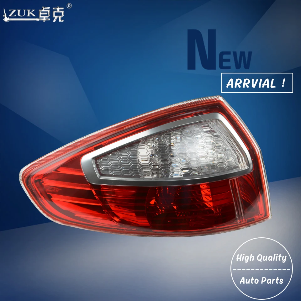ZUK Outer Rear Bumper Tail Lamp Brake Stop Light Taillight For Ford Fiesta Sedan 2009 2010 2011 2012 | Автомобили и мотоциклы