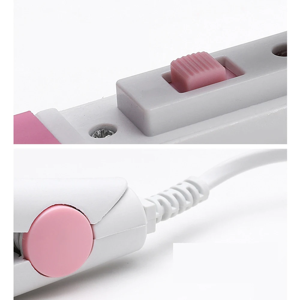 Mini Professional Hair Straightener Styling Tool Travel Flat Iron Mini Hair Beard Comb Straightener Ceramic Tourmaline Ionic Fla Mini Professional Hair Straightener Styling Tool Travel Flat Iron Mini Hair Beard Comb Straightener Ceramic Tourmaline Ionic Fla