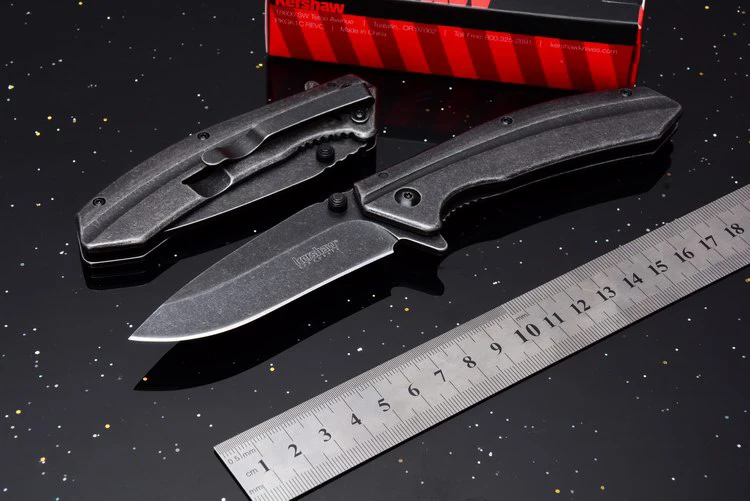 Новый складной нож Kershaw 1306BW твердость полностью стальная ручка 8Cr13MoV лезвие для