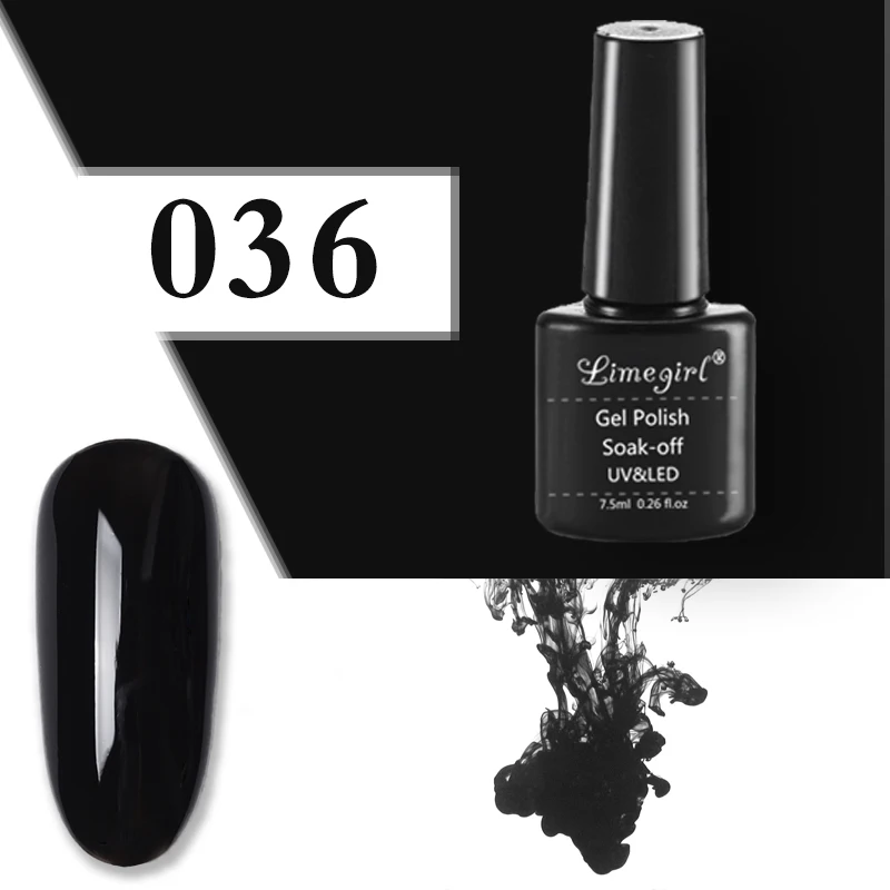 036 Новинка 7,5 мл мерцающий Гель-лак Vernis Полупостоянный УФ светодиодный Гель-лак для ногтей неоновый розовый Гель-лак принадлежности для ногтей для профессионалов - Цвет: 036