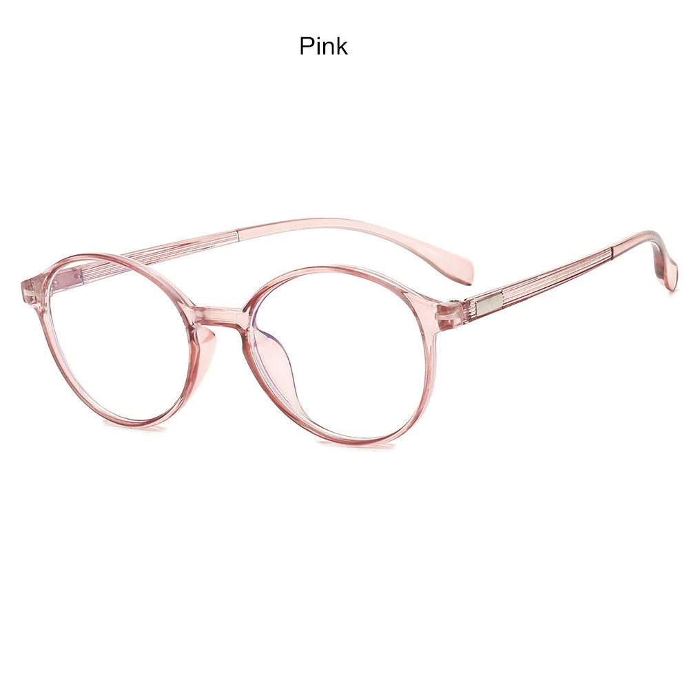 KOTTDO, Классический ретро, анти-синий светильник, для женщин, оправа для очков, Ретро стиль, Круглый, для студентов, компьютерные очки, оправа для мужчин, оправа для очков - Цвет оправы: pink