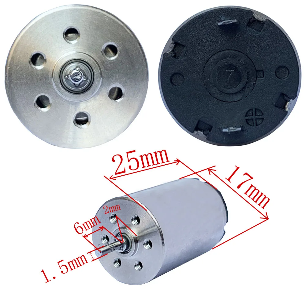 10 шт. 1725 Швейцарский татуировки мотора Bbearing Ротари Машина двигателя подачи