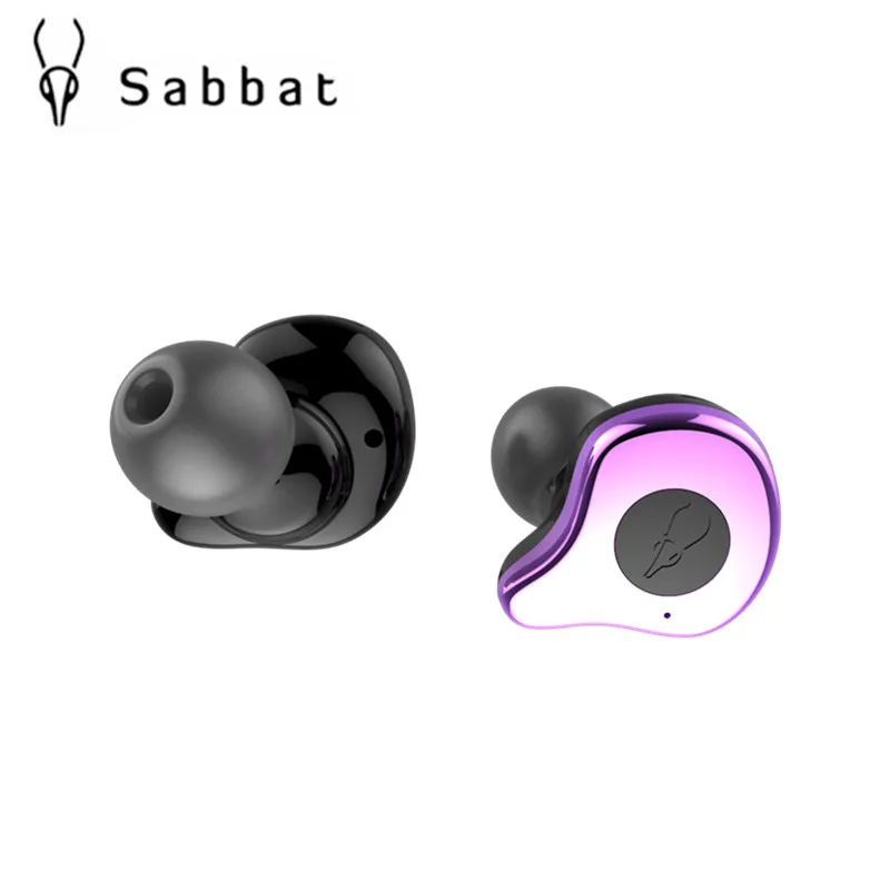 Наушники вкладыши Sabbat E12 беспроводные Bluetooth 5 0 HIFI монитор шумоподавление