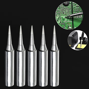 

1 Set 5Pcs Lead Free Replacement Soldering Tool Solder Iron Tips Head 900M-T-I Model