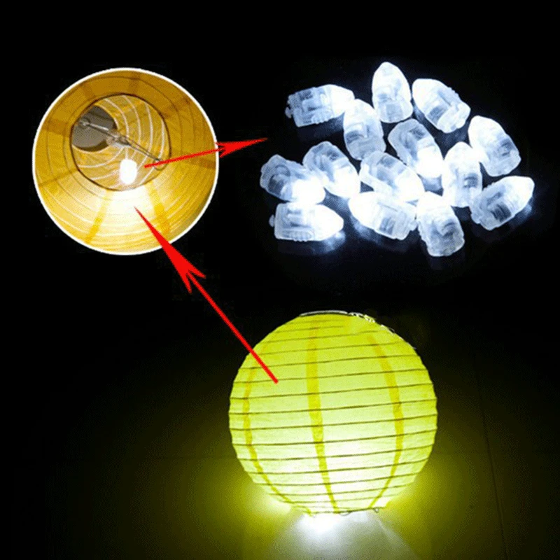 20pcs Mini neon party led light bulbs lamps balloon lights rave festival lantern led accessories home decoration accessories7 mini led light glasses cleaner brush ambient light