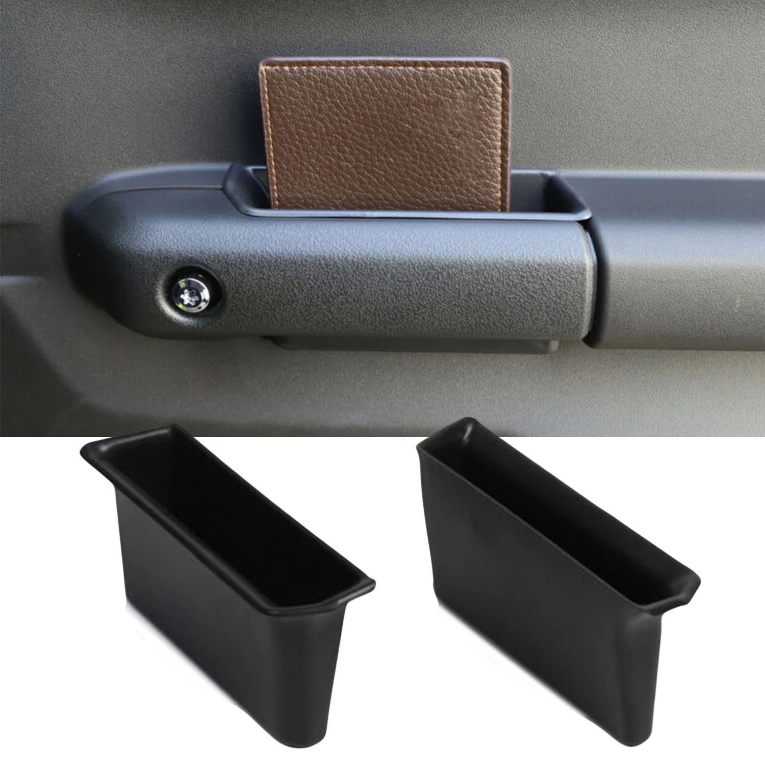 Горячая Распродажа ABS контейнер для хранения 2 шт. подлокотник дверной карман