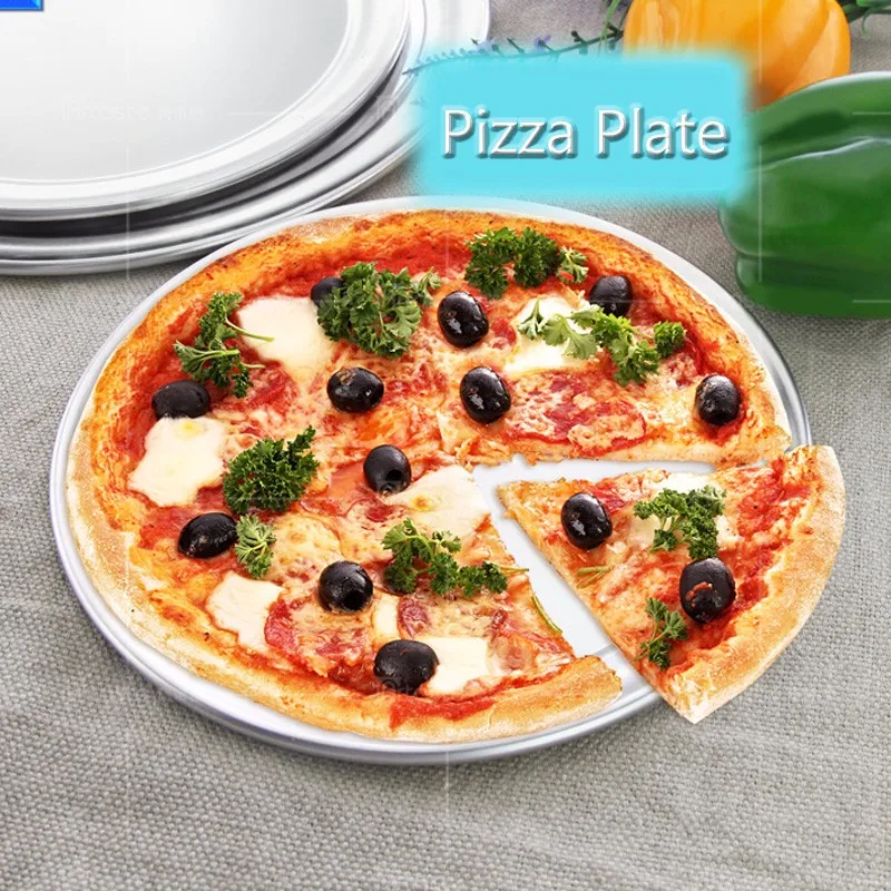Non stick Alu Pizza Pan  (1)