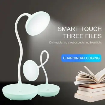

Bedroom Desk Lamp Touch Table Lamps For Living Room Gooseneck Desktop Foldable Dimmable Eye Protection Study Lamp Led Light