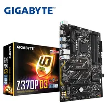 Для Gigabyte GA-Z370P-D3 оригинальная новая материнская плата Z370 розетка LGA 1151 DDR4 USB3.0 SATA3.0 DVI+ HDMI