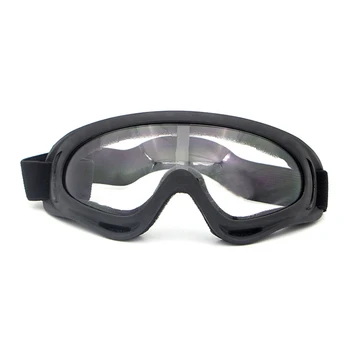 

1pcs Safety Goggles Glasses Eye Protection Work Lab Anti-dust Clear Lens Anti-saliva For Dust, Water Stains, Droplets