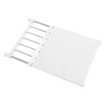 

1 PC Expandable Adjustable Practical Storage Rack Shelf Wardrobe Separator for Home Use