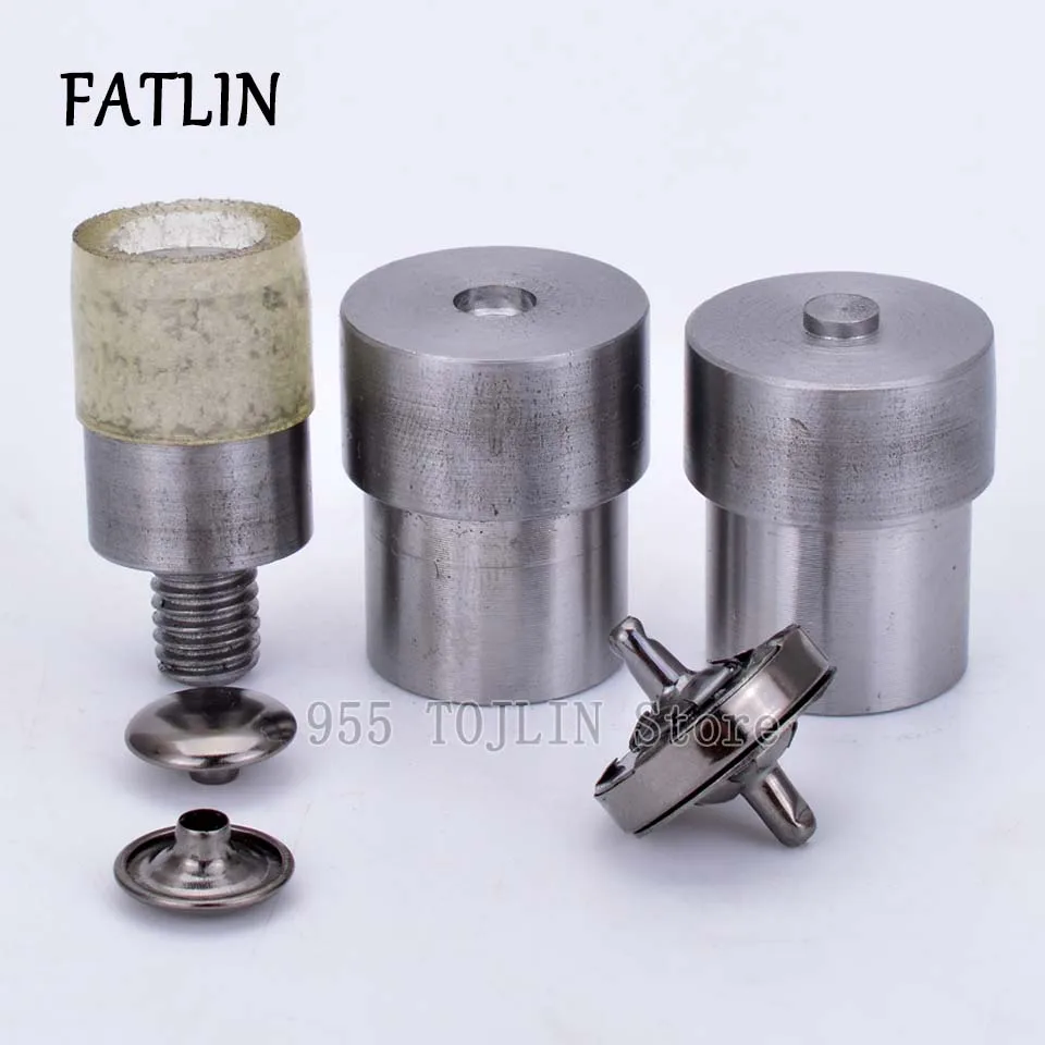 J-14mm18mm Magnetic snap fasten Leather Craft mould Snap Fastener Buttons Installation Tool Punch Tool DIY machine Accessories 3