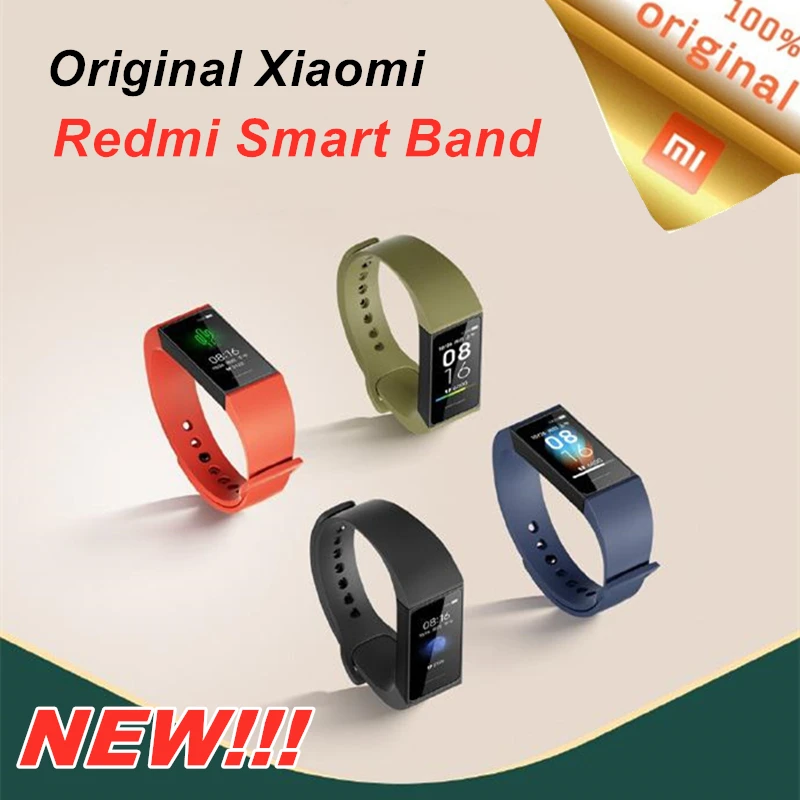 Смарт браслет Presale Xiaomi Redmi Band фитнес с разноцветным сенсорным экраном 1 08 &quot 14 дней