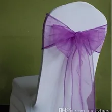 Украшение для стула, свадебное, одиночное, эластичное, для стула, с завязками на спине, повязка на стул, свадебные пояса для стула, пояс
