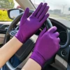 Woman Gloves For Summer Sunscreen Driving Gloves Female Thin  Cotton Cute Sweet Solid Color Non-Slip Touchscreen Breathable ► Photo 3/6