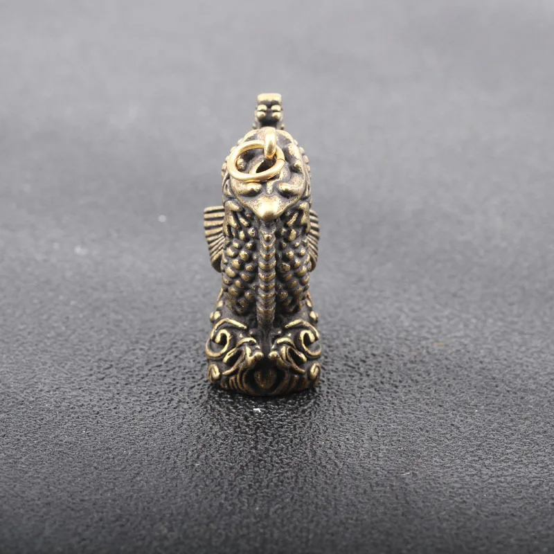 dragon fish ornament brass (11)