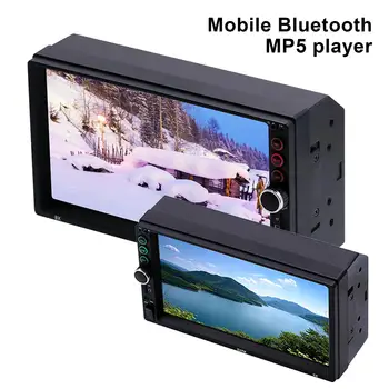 

7 Inch 12V High Definition Car Bluetooth Hands-free RCA FM Radio MP5 Player for WIN-CE System Car MP5 Player Car Accessories