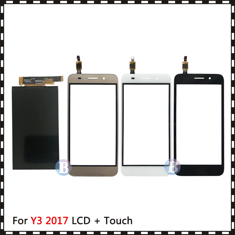 ЖК дисплей с дигитайзером сенсорного экрана для Huawei Y3 новинка высокое качество 5 0