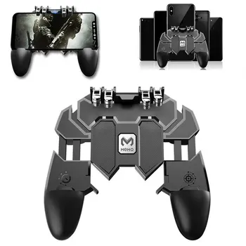 

AK66 Mobile Game Controller Gaming Trigger Joystick Gamepad Console for PUBG L1R1 Phone Game Tools