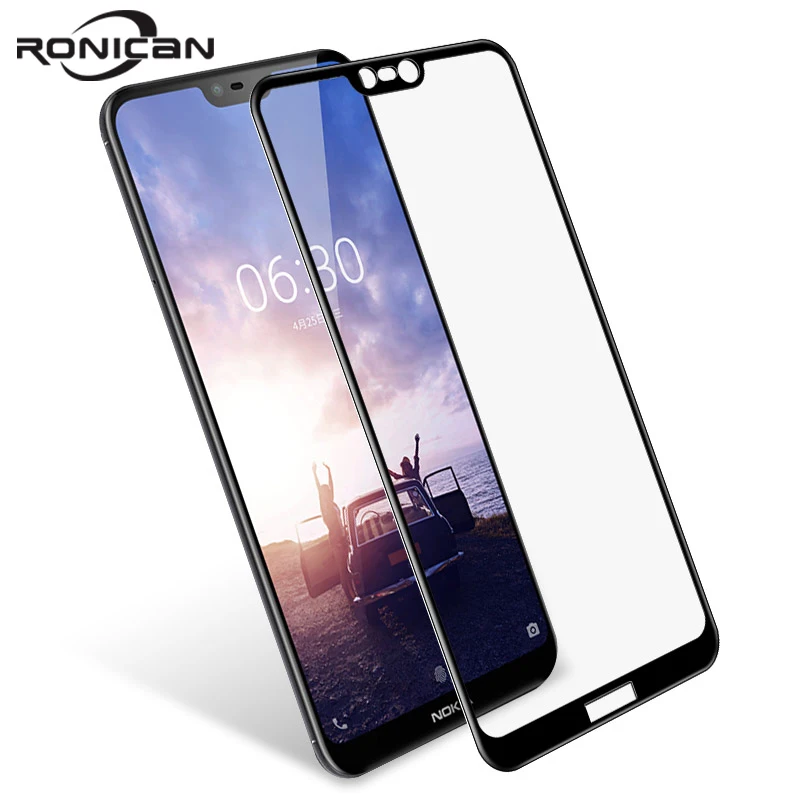 

RONICAN Tempered Glass For Nokia 3 5 6 7 8 3D 9H screen protector for Nokia 7 plus Protective film 6.1 5.1 Plus 3.1 2.1 glass