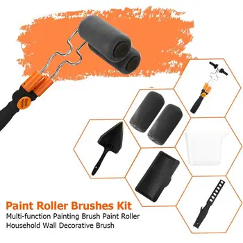 

Multi-functional Paint Runner Roller Corner Brushes Set Work Exquisite Wide Scope of Application Household Wall Painting
