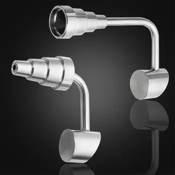 

Jiont And in 6 Nail Domeless Titanium Male /14mm Female 1 10mm /18mm Banger With 1Titanium Nail