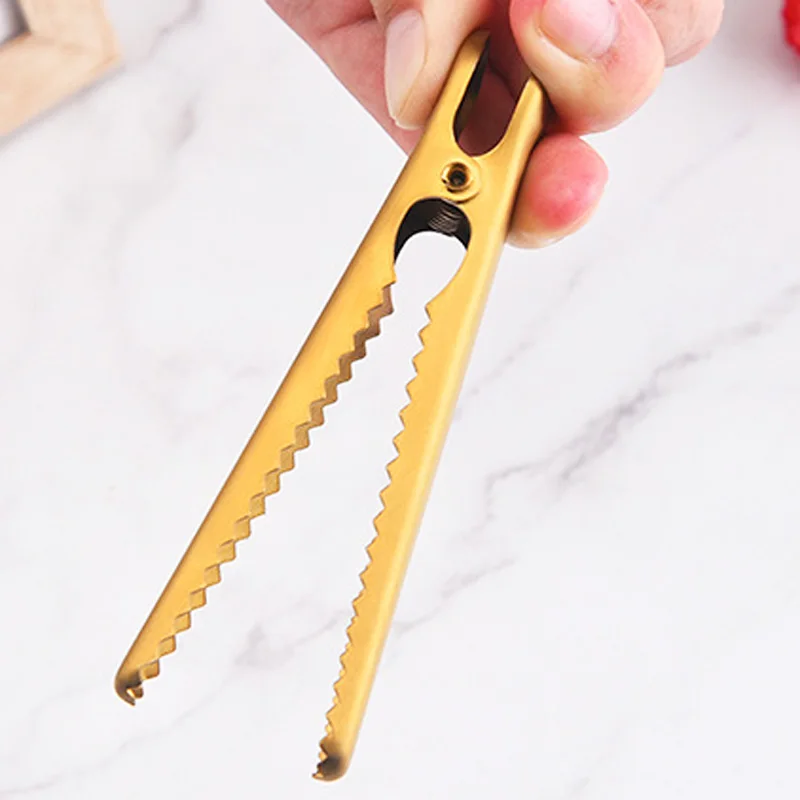 200 Teile/los 11,5 cm Lange Clips Edelstahl Backe Küche Lebensmittel Lagerung Clip Zubehör Chip Tasche Clips Für Luft Engen dichtung Grip – Detail 7