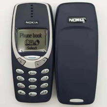 Отремонтированный Nokia 3310 дешевый телефон разблокированный GSM 900/1800 с русской и арабской клавиатурой многоязычный 1 год гарантии