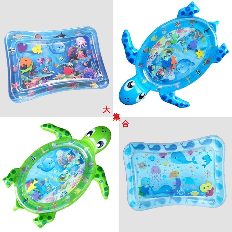 PVC Children Game Pat Water Cushion Baby Pat Inflatable Water Game Play with Water Pad