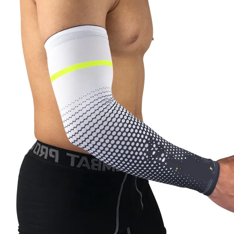 1PC Cool Men Sport Arm Sleeve Cycling Running Bicycle UV Sun Protection Cuff Cover Protective Bike Arm Warmers Sleeves Outdoor