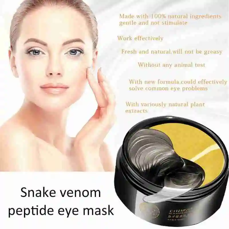 

60 Pcs 2-Color Eye Mask Patches Under The Eye Pad Bags Dark Circles Removal Anti Age Moisturizing Masks Skin Care