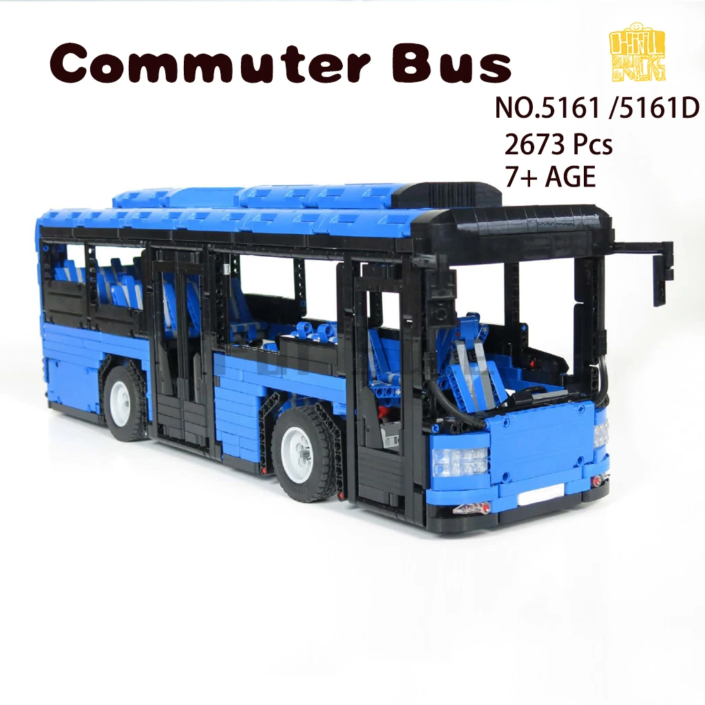 Moc Commuter Bus Remote Control Electric Model With Pdf Drawings Building  Blocks Bricks Kids Diy Toys Birthday Christmas Gifts - Blocks - AliExpress