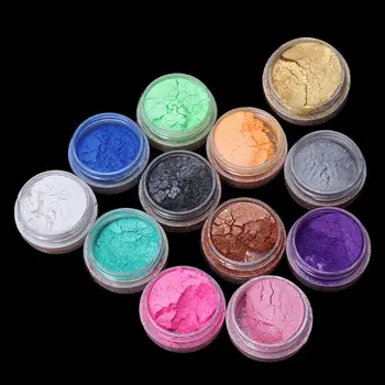 

Fluorescent Glow-in-the-Dark Powder & Pearl Pigment Set Resin Jewelry DIY Craft PXPA