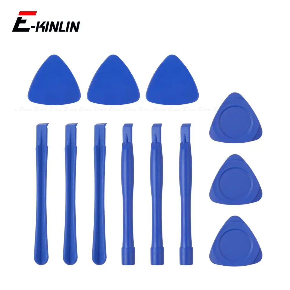 12 In 1 Strumenti Aperti Kit Di Riparazione Smontaggio Piede Di Porco Batteria Triangolo Leva Smontaggio Schermo Spudger Per Iphone Telefono Cellulare
