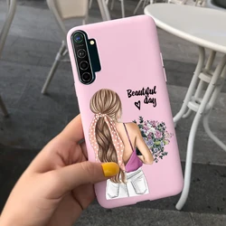 Soft Silicone Shockproof Bumper Phone Case Coque s for Oppo K5 (Pink 1021)