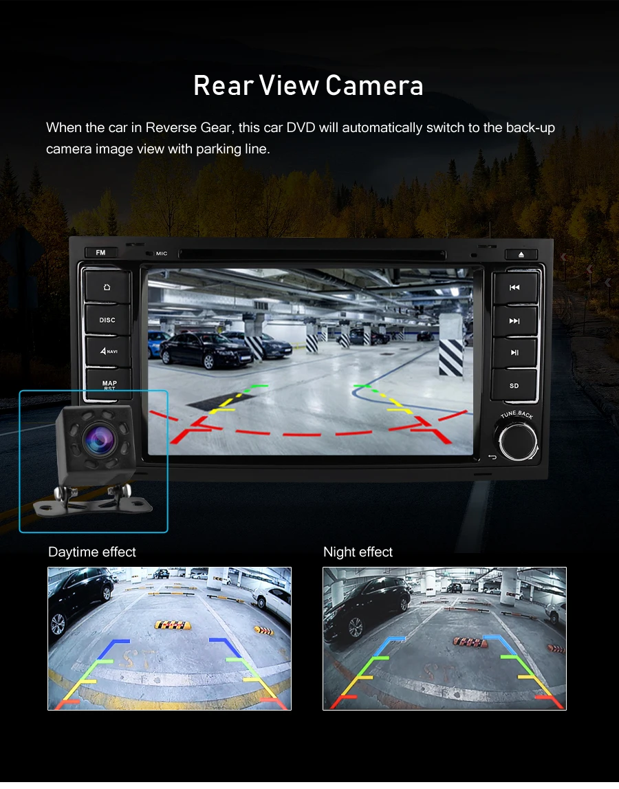 Best Octa Core Android 9.0 Car Radio GPS Navigation Player For Volkswagen Touareg T5 2004-2011 DVD Stereo Video WIFI Multimedia 8