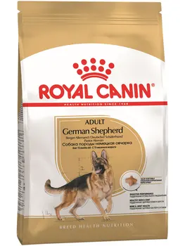 

ROYAL CANIN ROYAL CANIN GERMAN SHEPHERD ADULT for adult dogs, a German shepherd