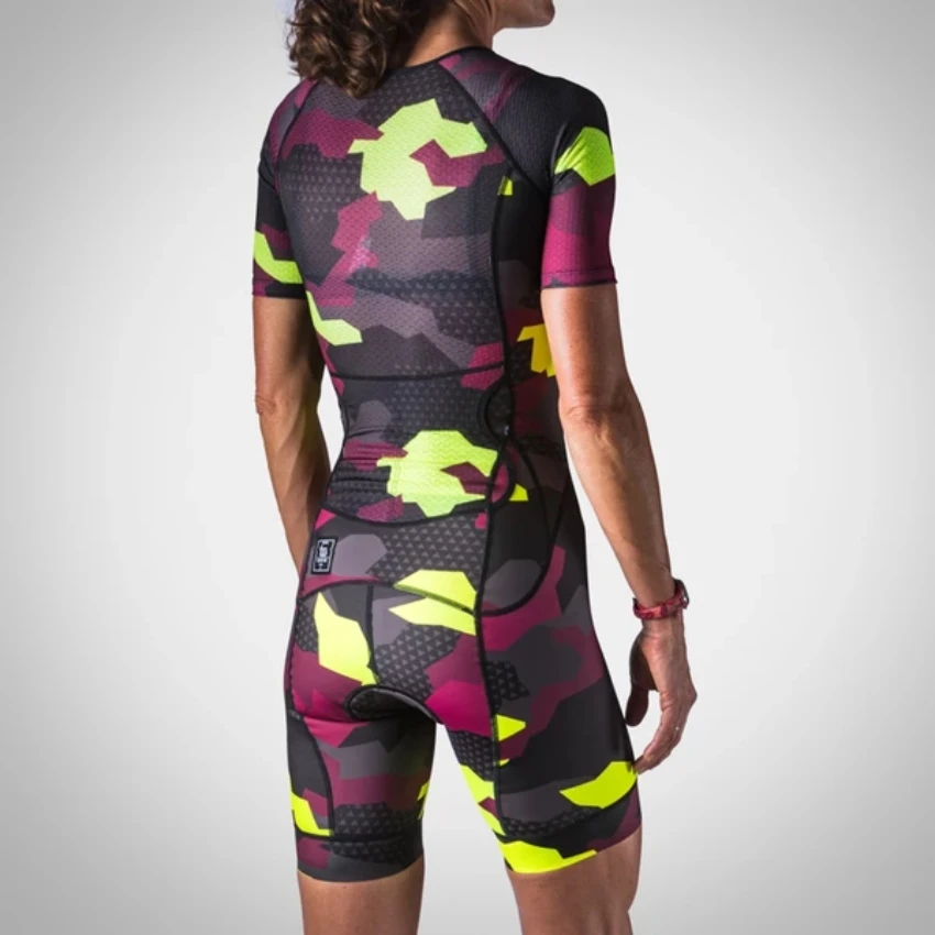 Ватти чернила Триатлон skinsuit высокое качество Kurzarm Radfahren Skinsuit велосипед Джерси Kleidung feur Schwimmen Laufen Reiten - Цвет: top quality