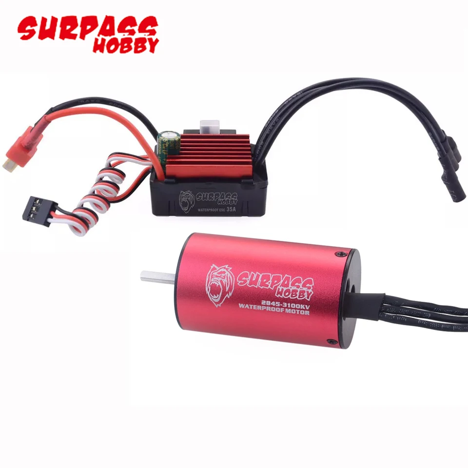 RC Brushless Motor ESC Combo 2845 3700KV - With Programming Card For 1/12 Scale RC Cars - View #11